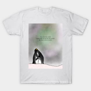 My heart is forever yours , penguin love, spirt animal, valentines T-Shirt